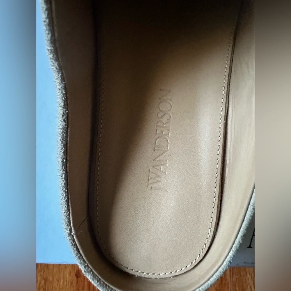 NWT $625 JW ANDERSON Bumper Platform Loafers Minimalist Design Size EU 38 US 8 - Picture 6 of 10